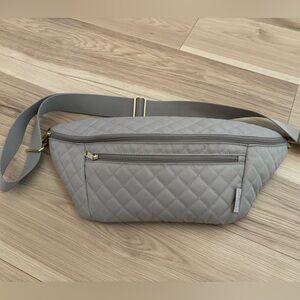 Canvelle Quilted Oversized Fanny Pack